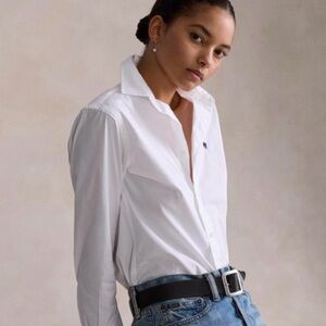 Ralph Lauren Classic White Cotton Shirt
